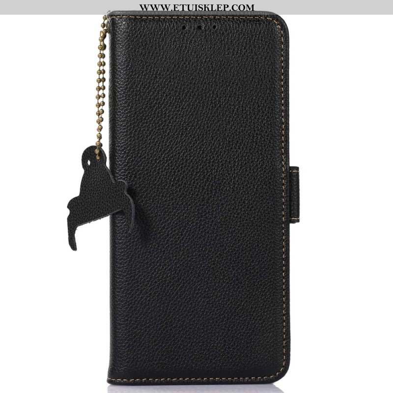 Etui Folio do Xiaomi 13 Pro Etui Ochronne Ochrona Rfid Z Prawdziwej Skóry